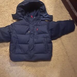 Polo Ralph Lauren Kids Puffer Jacket in Navy